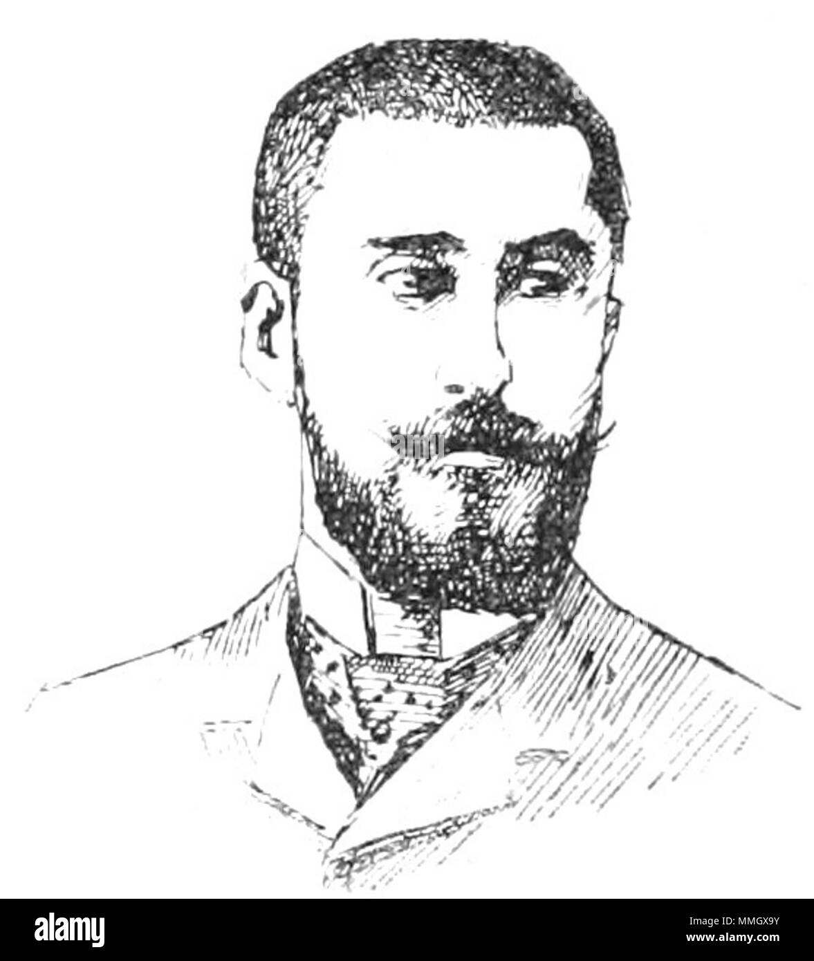 . 'La Nouvelle Chambre': 'Cornudet'. . 1898. Maurice Dulac Cornudet, Emile Stockfoto