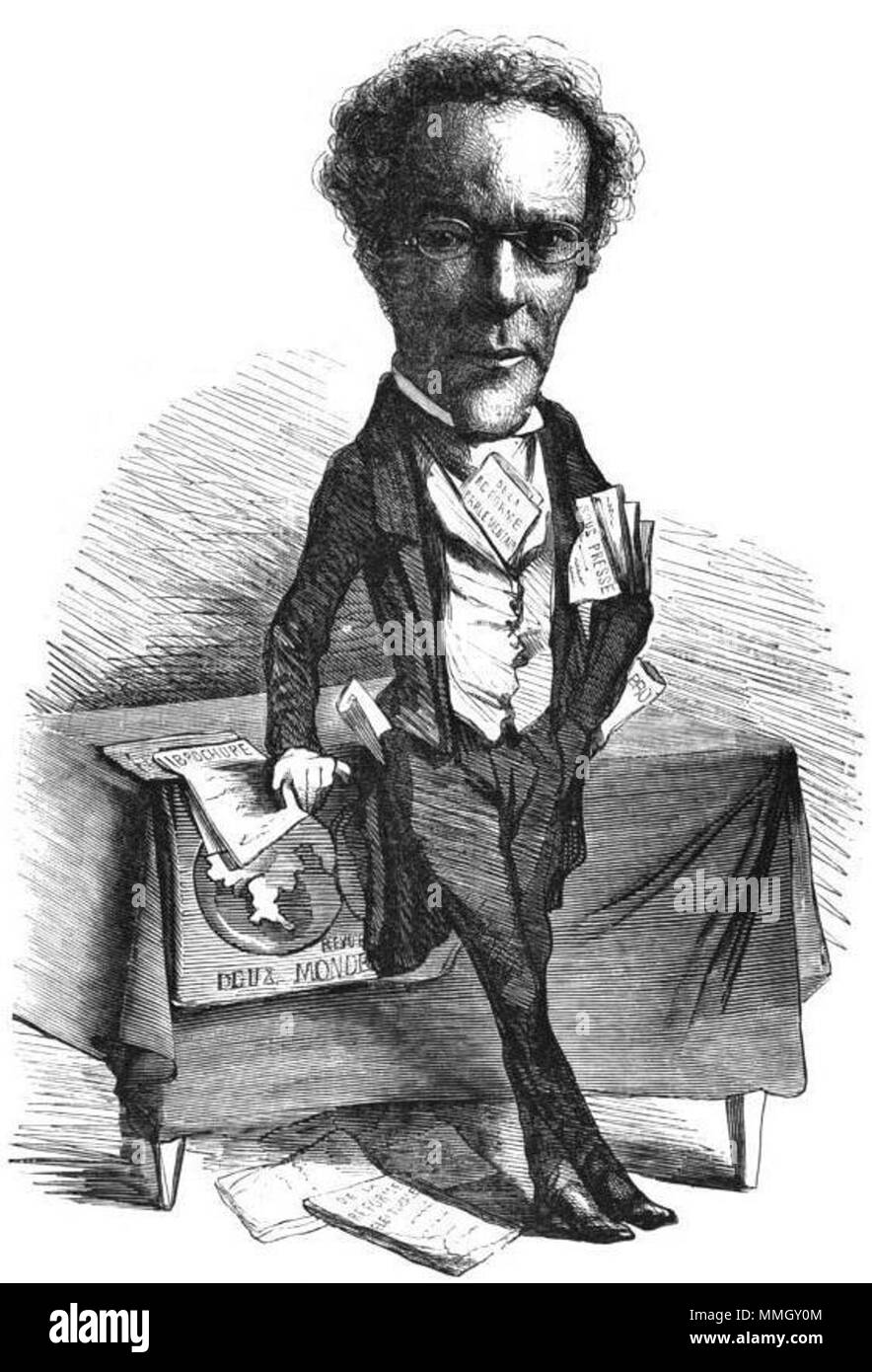 . Duvergier de Hauranne. OLYMPUS DIGITALKAMERA Duvergier de Hauranne par Nadar Stockfoto