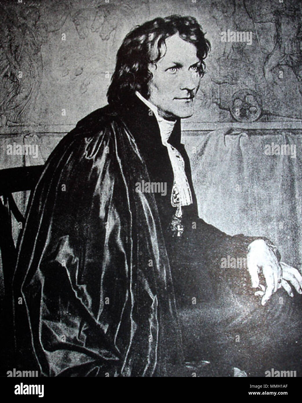 Bertel Thorvaldsen. 1814, der Königlich Dänischen Akademie der feinen künste (Replik 1838 von Eckersberg in Ny Carlsberg Glyptotek). Bertel Thorvaldsen Stockfoto