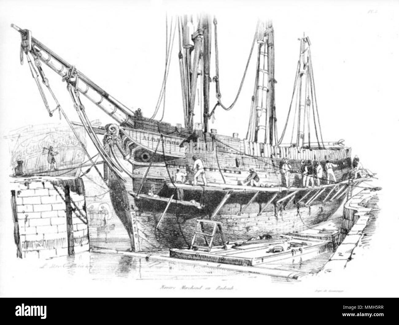 . Englisch: Handelsschiff Einbau Français: Navire Marchand de Radoub. Unspezifiziert. Antoine Léon Morel-Fatio (1810-1871) Alternative Namen Antoine Morel-Fatio Beschreibung französischen Marinemaler Datum der Geburt / Tod 17. Januar 1810 2. März 1871 Ort der Geburt / Todes Rouen Paris arbeiten Zeitraum 1827-1871 Arbeit Lage Italien, Naher Osten, Frankreich Authority control: Q 3271211 VIAF:?:? ISNI 61938920 0000 0001 2013 0185 ULAN:?? n 500000735 LCCN: 99038575 GND:? 1011911418 WorldCat Antoine Morel-Fatio pl5 Stockfoto