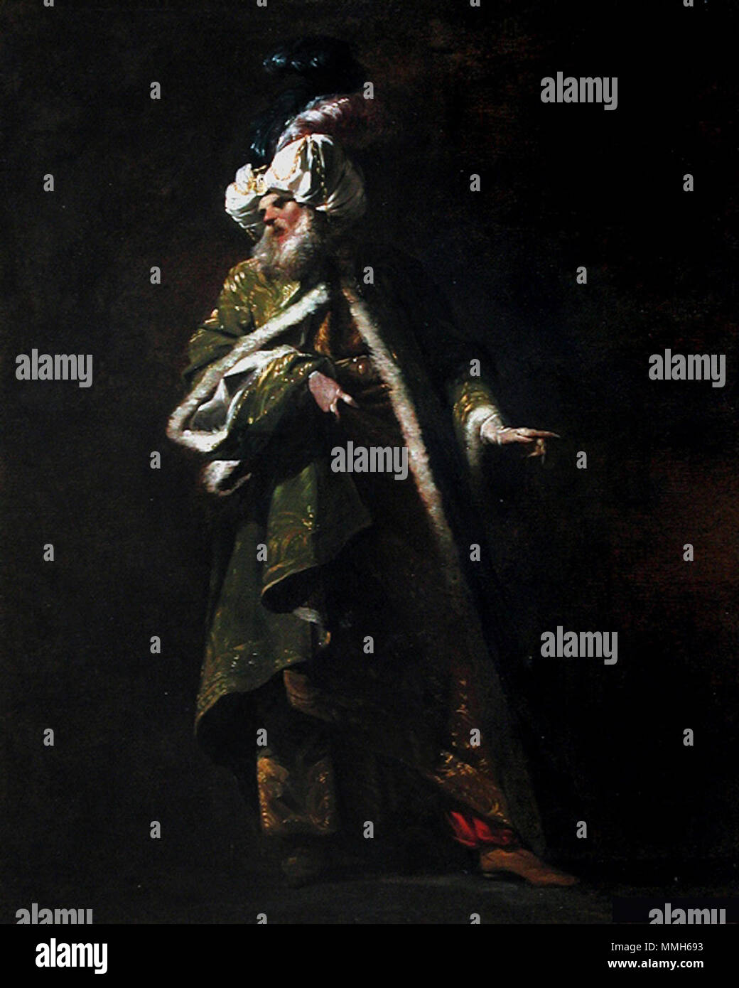 Barbault, Jean-Prêtre de la Loi - 1748 Stockfoto