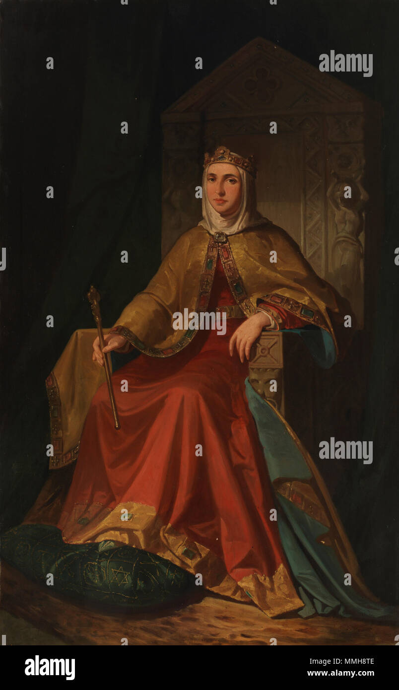 Doña Sancha, Reina de León (Museo del Prado) Stockfoto