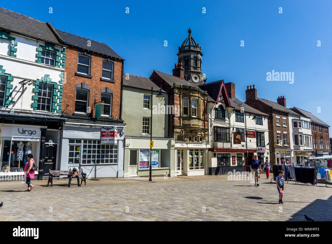 Beastfair, Pontefract, West Yorkshire, England, UK, Europa. Stockfoto