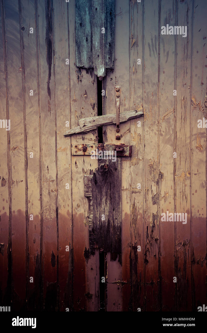 Mehrere provisorische Sperren auf ein Lock up Stockfoto