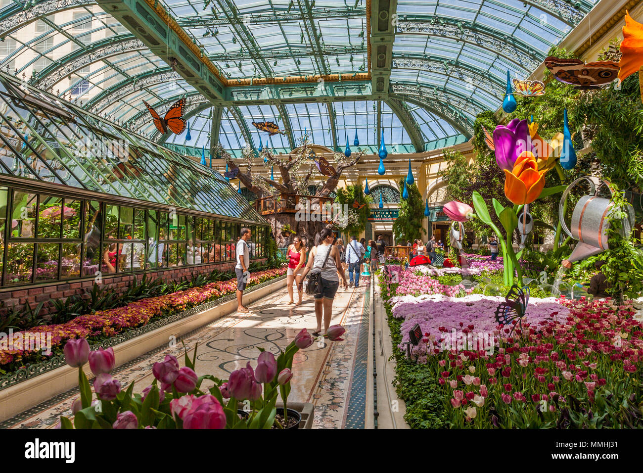 Bellagio wintergarten und botanischer garten Fotos und Bildmaterial