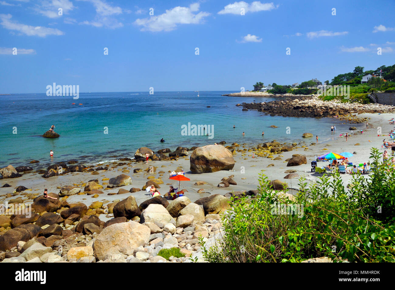 Alte Garten Strand, Rockport, Massachusetts, USA Stockfoto