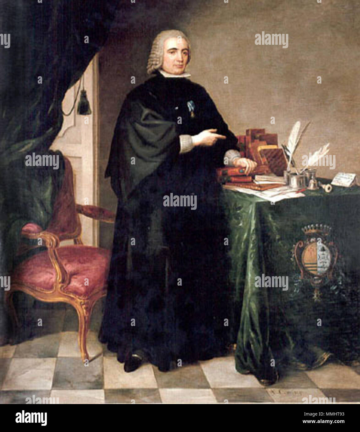 Pedro Rodríguez de Campomanes Stockfoto