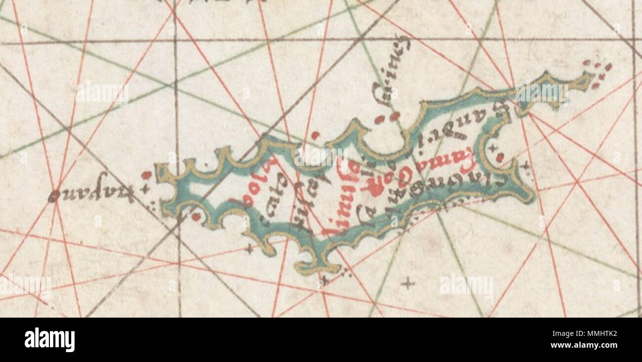 . Englisch: Schwarzes Meer und dem östlichen Mittelmeer. HM 33. JOAN MARTINES PORTOLAN ATLAS. Italien, Ca. 1578 Rufnummer: HM 33 Folio: w. 2 Beschreibung: Schwarzes Meer und dem östlichen Mittelmeer. . Ca. 1578. Joan Martines (16. Jahrhundert) Beschreibung italienische Kartograph Geburtsdatum / Tod 16. Jahrhundert 16. Jahrhundert Ort der Geburt / Todes Unbekannt Unbekannt Arbeit Periode von 1559 bis 1591 1556-1587 Arbeit Ort: Messina (Sizilien, Italien) 1590-1591: Neapel wahrscheinlich gemacht von Joan Martines in Messina seit Nomenklatur ist Italienisch, und es wird offenbar in Martines' Stil, ausgesprochen ähnlich wie in London, Brit Stockfoto