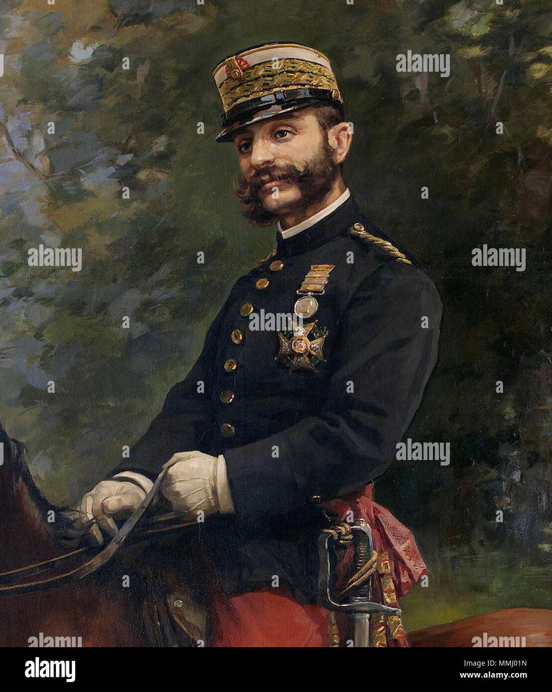 . Español: Alfonso XII, rey de España (1874/75 - 1885). . 14 Dezember 2010, 13:47:47. Román Navarro (1854-1928) Alternative Namen römischen Navarro • Román Román Navarro Navarro Navarro García García Román Vinuesa Román Navarro y García de Vinuesa Beschreibung Maler Geburtsdatum / Tod 28. Februar 1854 10. September 1928 Ort der Geburt / Tod A Coruña, Spanien A Coruña, Spanien Authority control: Q 12399235 VIAF: 95925338 ISNI: 0000 0004 2379 5985 ULAN: 500038513 BNE: XX 1377373 Alfonso XII a Caballo (Version) Stockfoto