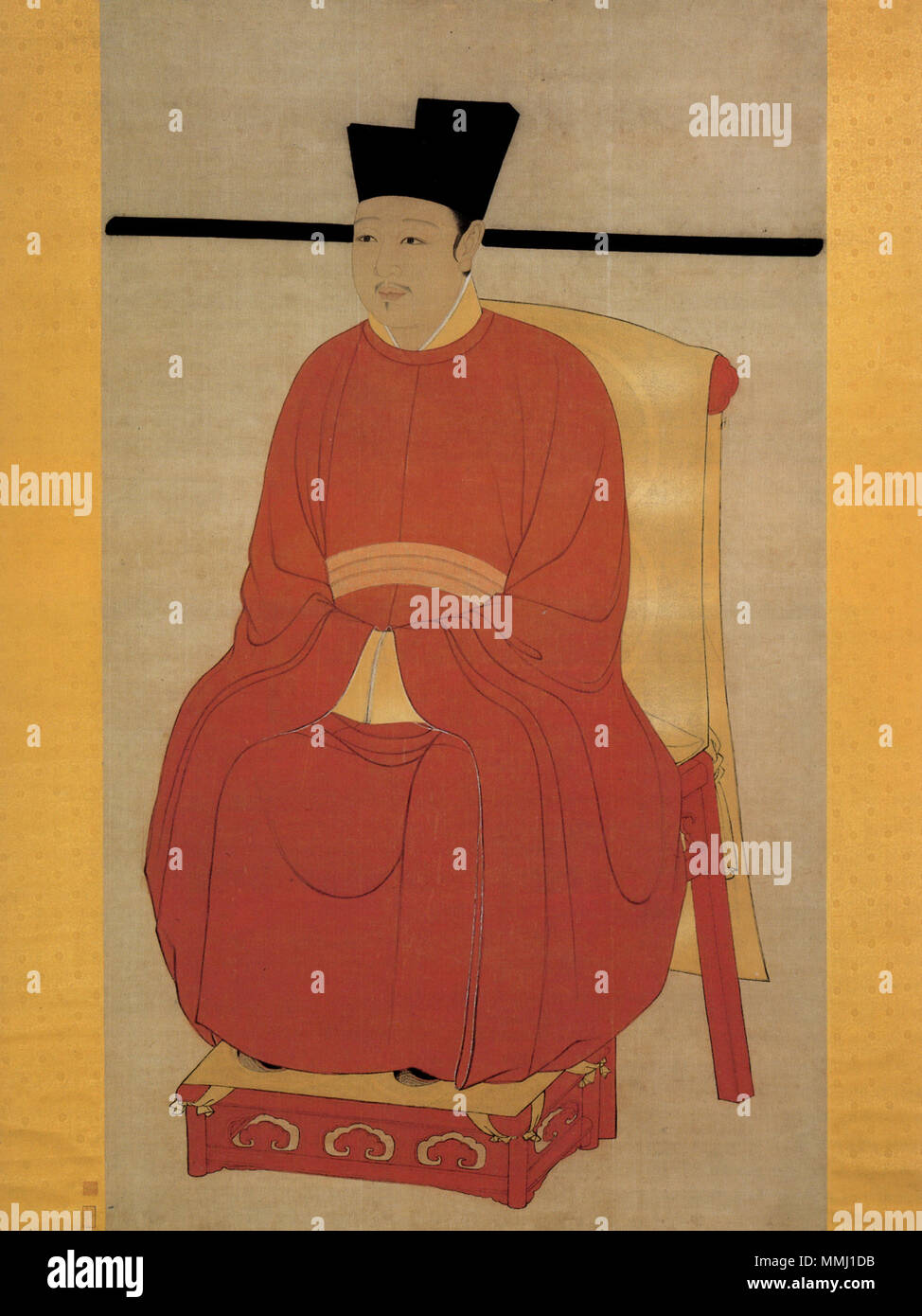 . Kaiser Huizong von Song, Kaiser von China von 1100-1126 AD. Huizong Stockfoto