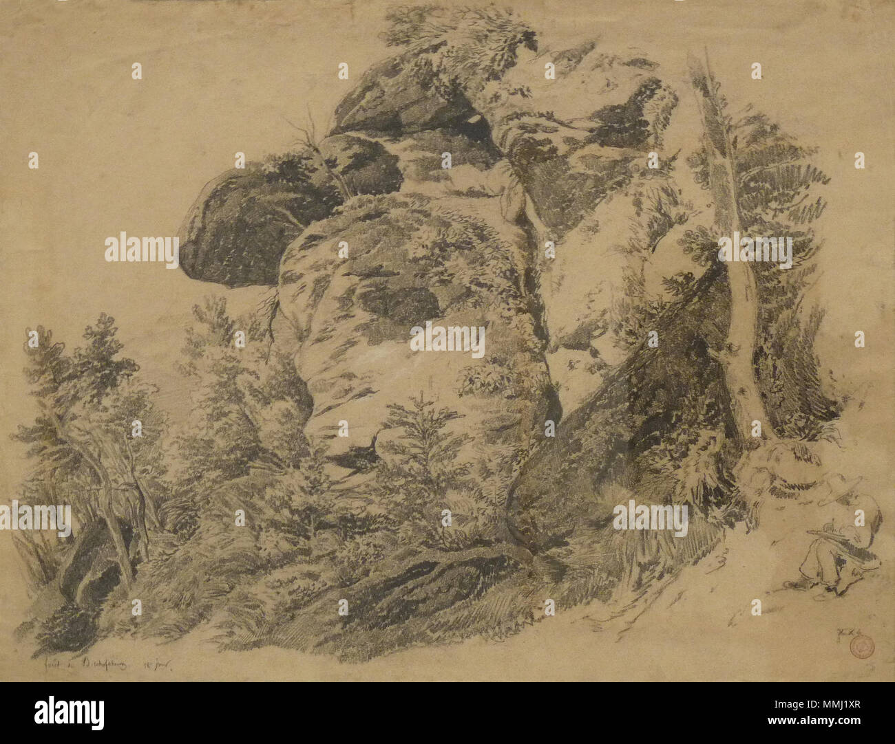 Gustave de Bischoffsheim Brion-For êt Stockfoto