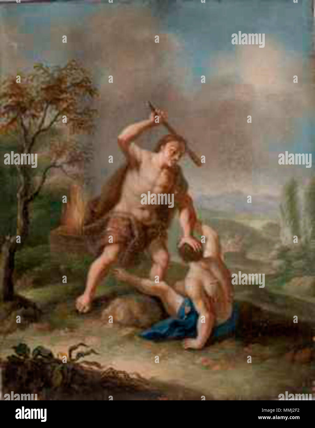 9201 008 Franken Potočnik - Kajn ubije Abla Stockfoto