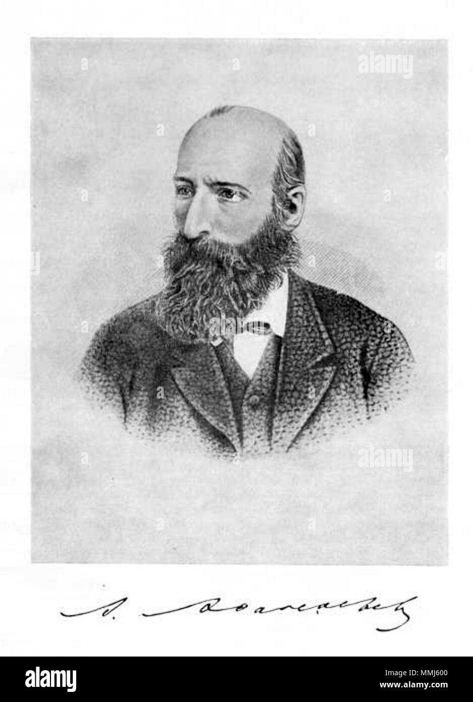 . Englisch: Portrait von afanaseva aus der Sammlung "Nationalen russischen Märchen" Русский: Портрет Афанасьева из сборника "Народные русские сказки'. vor 1872 Jahr. Thema -? 34 Alexander Afanasyev 1. Stockfoto . Englisch: Portrait von afanaseva aus der Sammlung "Nationalen russischen Märchen" Русский: Портрет Афанасьева из сборника "Народные русские сказки'. vor 1872 Jahr. Thema -? 34 Alexander Afanasyev 1. Stockfoto
