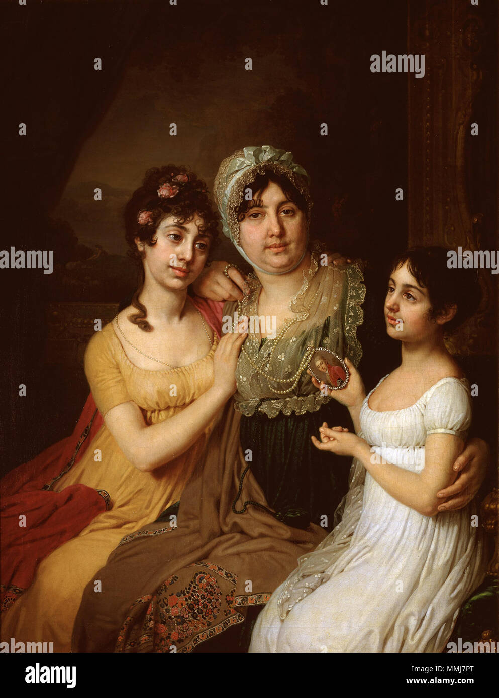 Russisch: "??????? ?. ?. ?????????? ? ????????". 1803. Vladimir Borovikovsky 002 Stockfoto