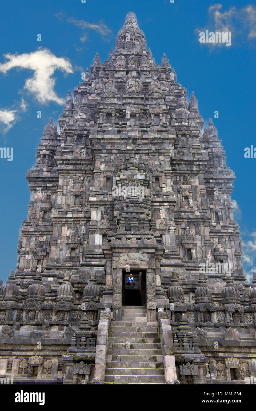 Shiva Tempel Prambanan komplex Central Java Indonesien Stockfoto