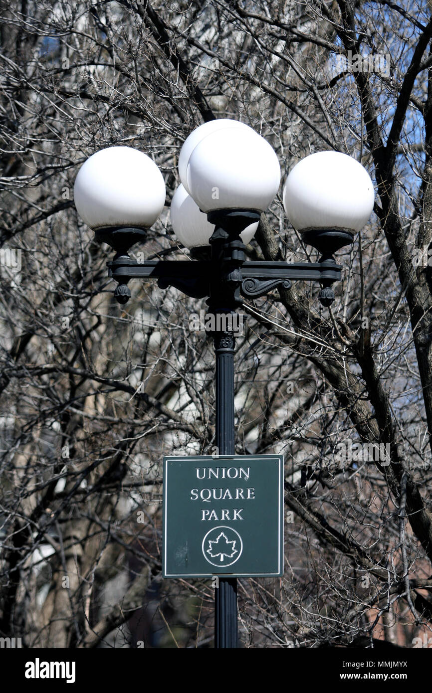 Union Square in Manhattan, New York City Stockfoto