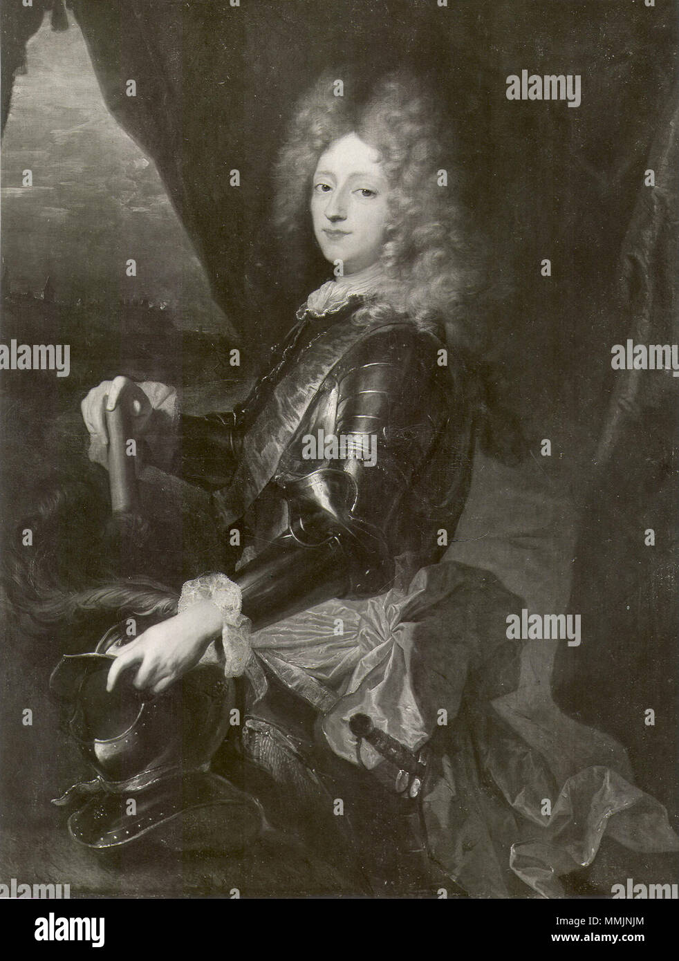. Portrait de Frédérick IV de Danemark. 1693. 1693 - Friedrich IV (Kopenhagen) Stockfoto