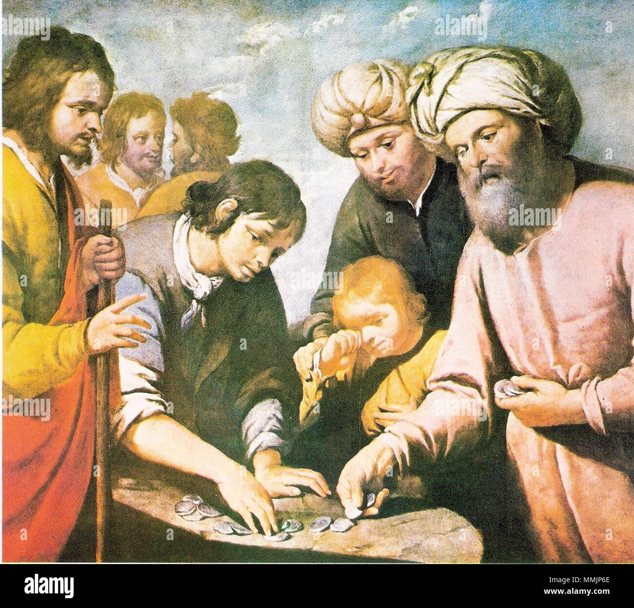 . Giuseppe venduto ai Fratelli. 17. Jahrhundert. Giovanni Andrea De Ferrari (1598-1669) Alternative Namen Giovanni Andrea de' Ferrari; Giovanni Andrea d'Ferrari; Gio. Andrea De Ferrari; Giovanni Andrea Ferrari; Giovanni Andrea Deferrari Beschreibung italienischer Maler Geburtsdatum / Tod 1598 25. Dezember 1669 Ort der Geburt / Todes Genua Genua Arbeitsort Genua (1618 - 1669) Kontrolle: Q 3106997 VIAF:?? 500000976 47908605 ULAN: WGA:? FERRARI, Giovanni Andrea de GND:??: 27759 131930605 RKD Giovanni Andrea De Ferrari-Giuseppe venduto ai Fratelli - Palazzo Bianco Stockfoto