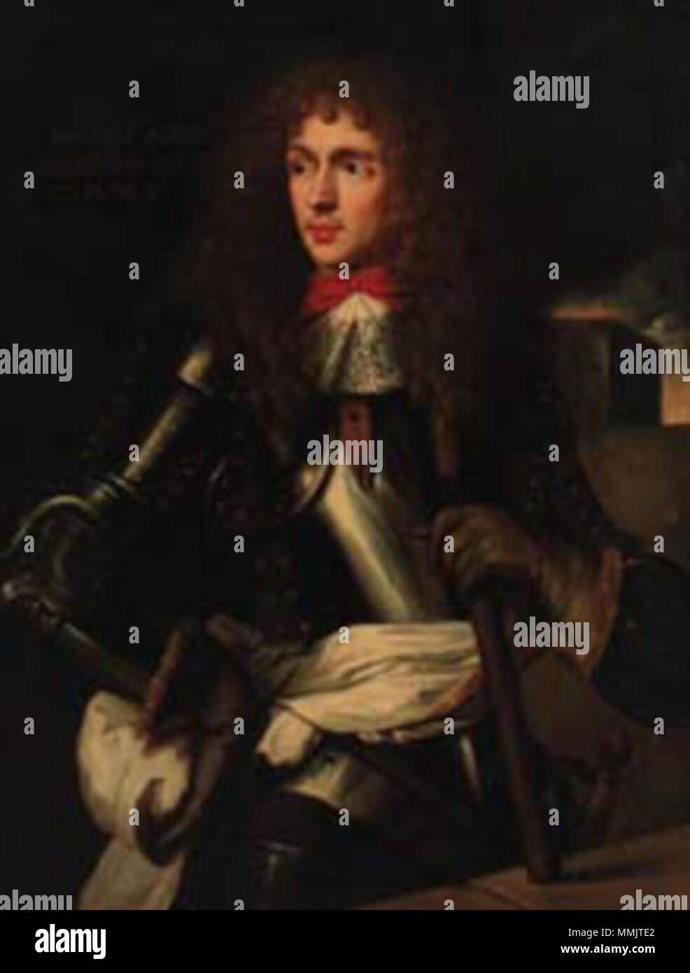 . Français: Armand Nompar II de Caumont (1679-1764), Marquis de Caumont, Marquis puis duc de La Force (1726). 17. Jahrhundert. Armand Nompar de Caumont Stockfoto
