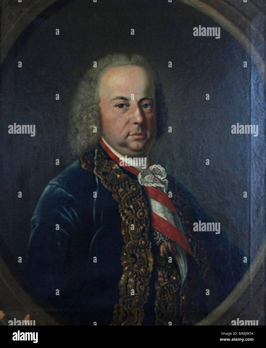 . Englisch: Franz I., Kaiser des Heiligen Römischen Reiches. 18. HRE Francis ich Stephen Stockfoto