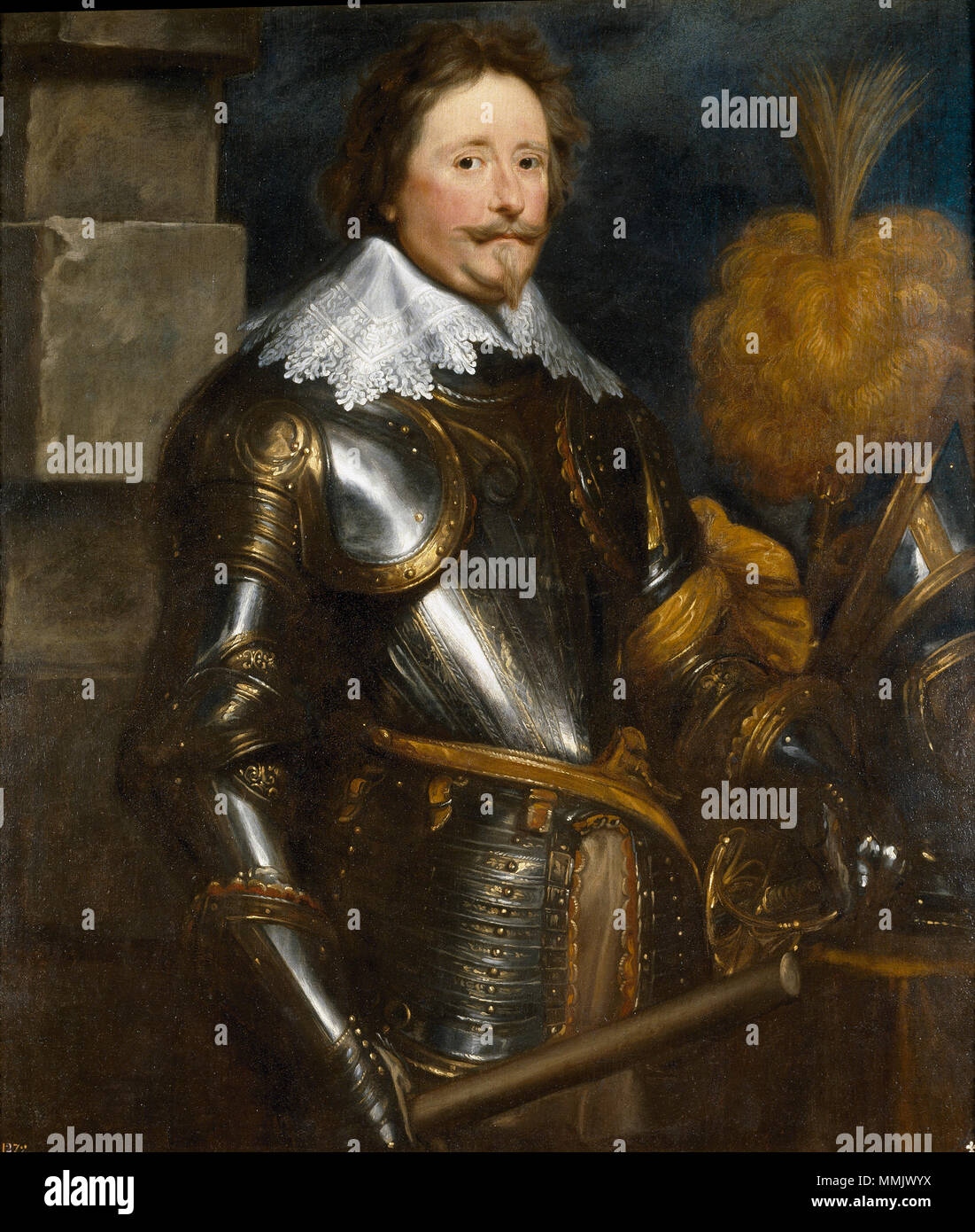 Portrait von Frederik Hendrik, Prinz von Oranien (1584-1647).. ca. 1629 (1629-1630). FrederickHenryPrinceOfOrange Stockfoto