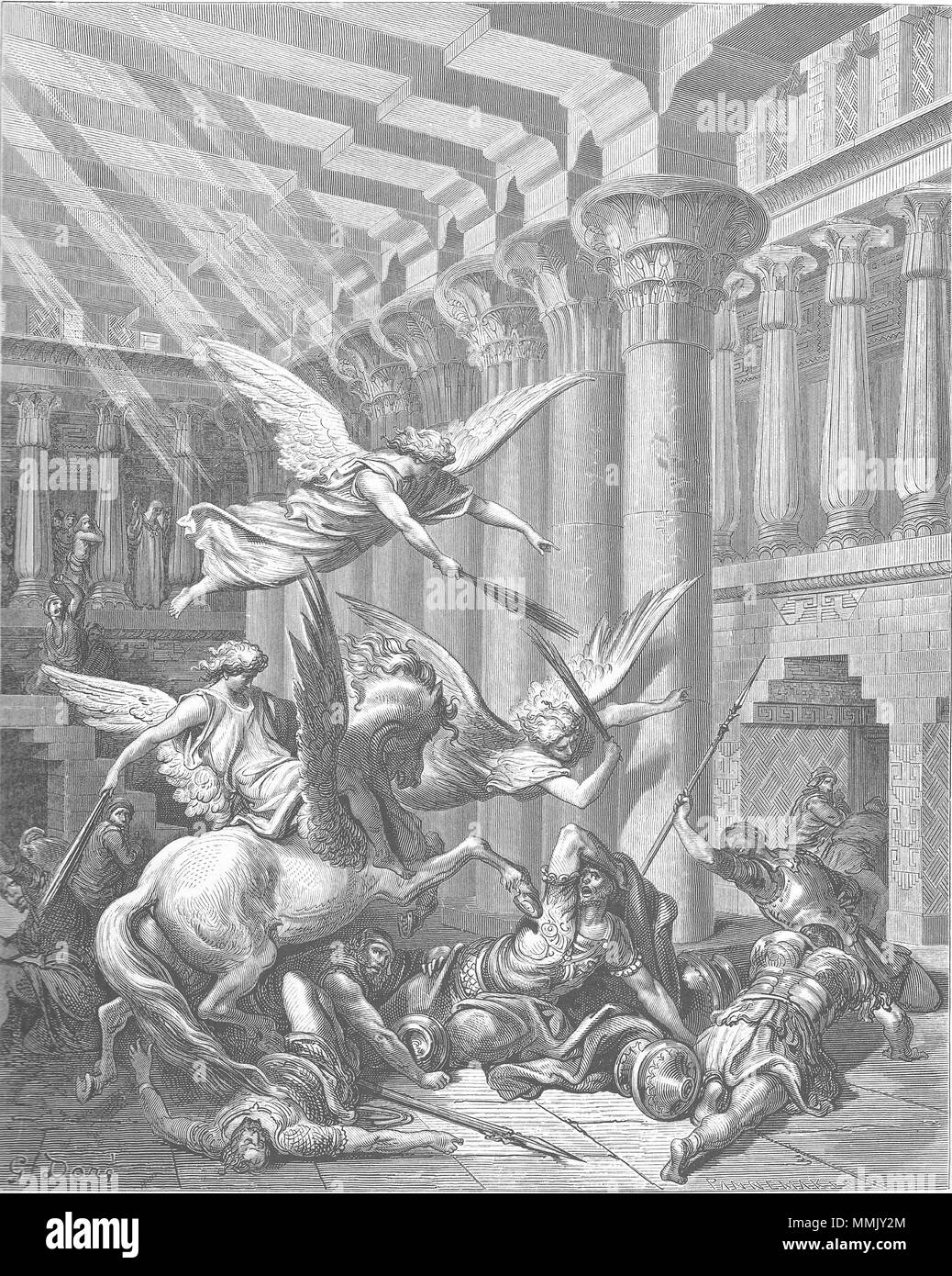 . Englisch: Heliodor ist Unten (2 Macc werfen. 3: 23-40) Русский: Наказание Илиодора в Макк Храме (2. 3:23-40). 1866. Gustave Doré (1832-1883) Alternative Namen Paul Gustave Doré, Paul Gustave Doré Louis Christophe Beschreibung französischer Maler, Zeichner, Kupferstecher und Karikaturist Geburtsdatum / Tod am 6. Januar 1832 23. Januar 1883 Ort der Geburt / Tod Strasbourg Paris arbeiten Standort Paris Aufsicht: Q6682 VIAF:? 41839207 ISNI:? 0000 0001 2278 6962 ULAN:?? n 500013657 LCCN: 79089221 NLA:? 35041510 WorldCat 147. Heliodor ist Unten gegossen Stockfoto