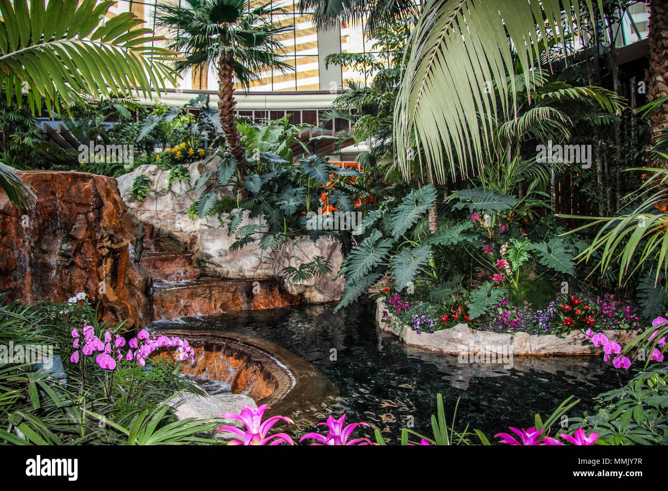 Das Mirage Hotel in Las Vegas, Nevada Stockfoto