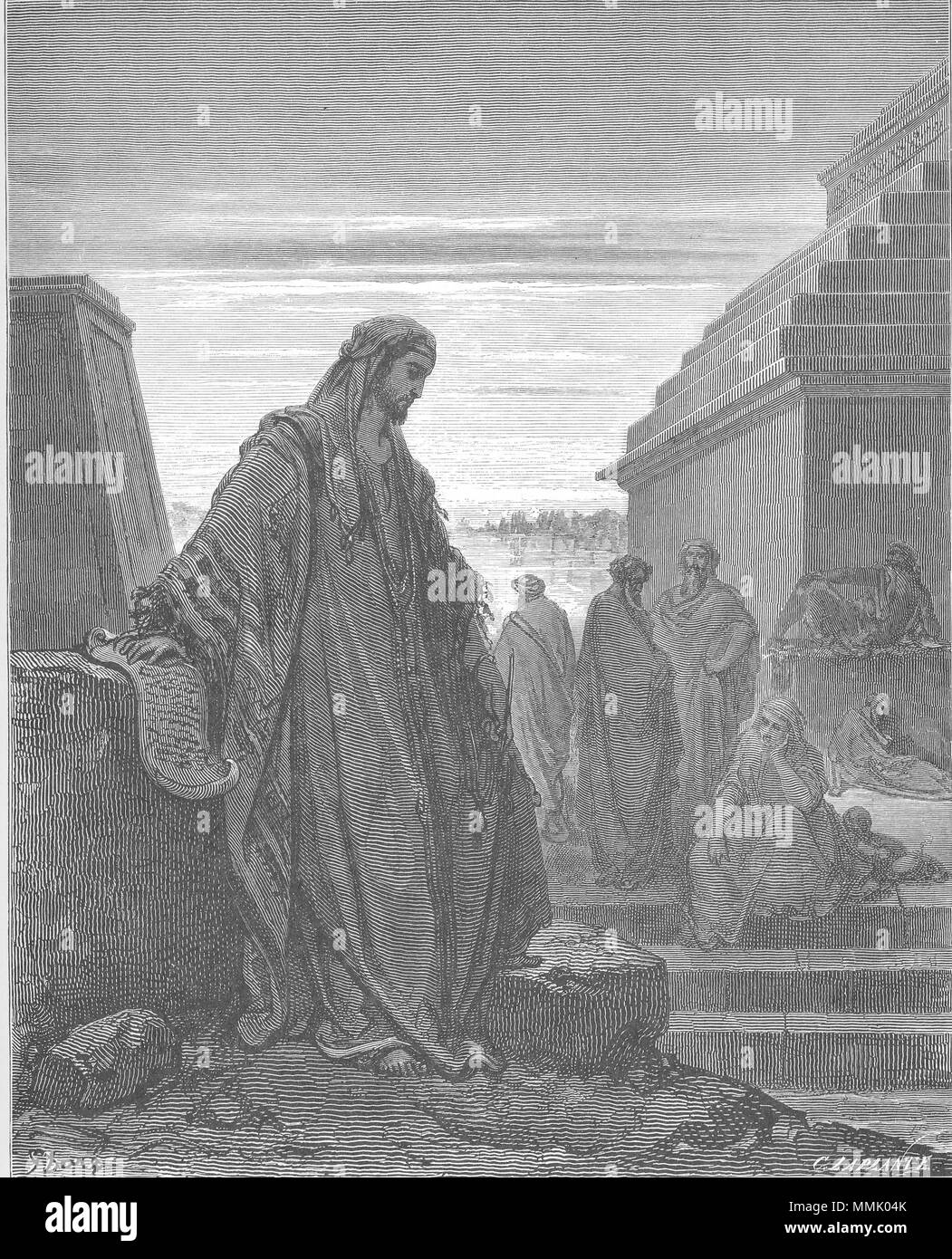 . Englisch: Daniel unter den Weggeführten (Dan. 2:26,31-49) Русский: Даниил среди изгнанников (Дан. 2:26,31-49). 1866. Gustave Doré (1832-1883) Alternative Namen Paul Gustave Doré, Paul Gustave Doré Louis Christophe Beschreibung französischer Maler, Zeichner, Kupferstecher und Karikaturist Geburtsdatum / Tod am 6. Januar 1832 23. Januar 1883 Ort der Geburt / Tod Strasbourg Paris arbeiten Standort Paris Aufsicht: Q6682 VIAF:? 41839207 ISNI:? 0000 0001 2278 6962 ULAN:?? n 500013657 LCCN: 79089221 NLA:? 35041510 WorldCat 128. Daniel unter den Weggeführten Stockfoto