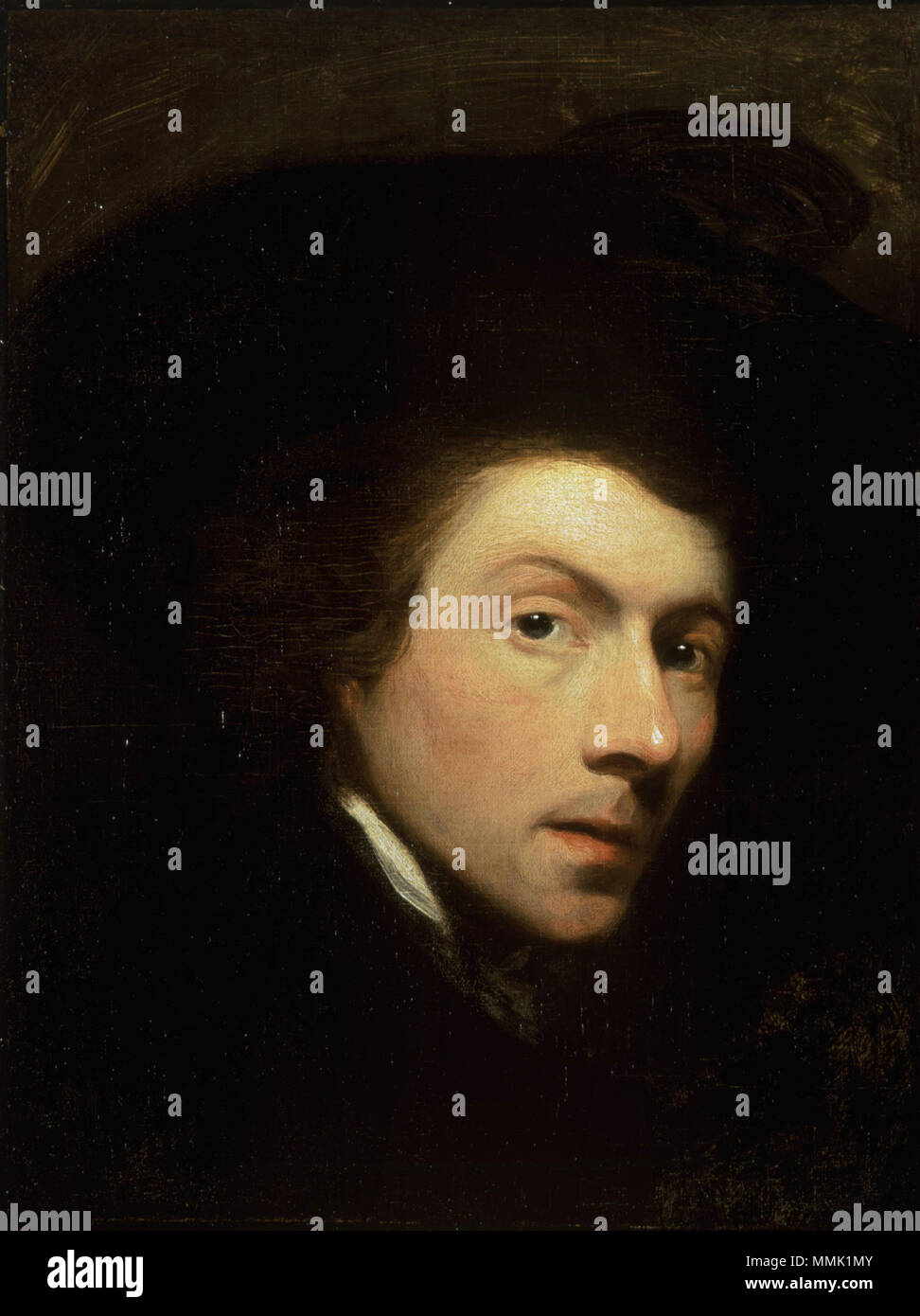 Selbstportrait. ca. 1778. Gilbert Stuart Selbstportrait Stockfoto