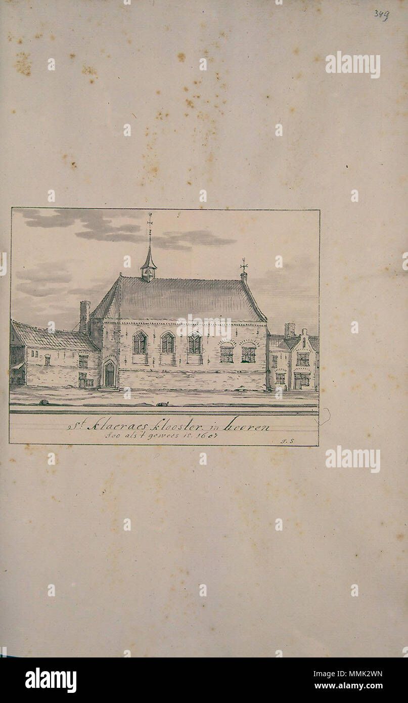 . Deutsch: Beschreibung de Afbeelding der Steden, Dörpen, Gehugten Adelijke en andere Gebouwen in Westfriesland, Waterland, Kennermerland, en Aankleve Van Dien, DUS-beschreven en bij een Versamelt, Mitsgaders, in Alphabetise Ordre Geschikt Tür Andries Schoemaker Atlas Schoemaker: Noord-Holland, Hoorn. zwischen 1710 und 1735. Atlas Schoemaker - WESTFRIESLAND - DEEL 2-503 - Noord-Holland, Hoorn Stockfoto