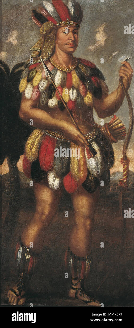 American Indian. ca. 1682. Indijanec Stockfoto