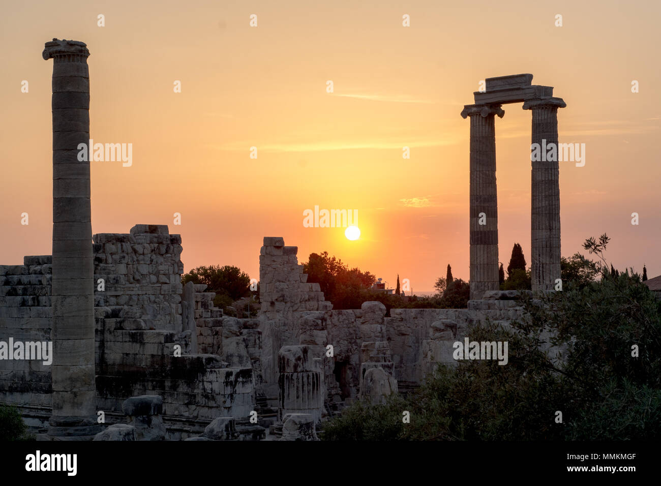 Apollotempel Didyma Stockfoto