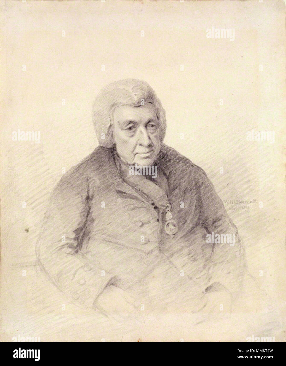 NPG 5709; Brownlow Norden. 1813. Brownlow nördlich von William Mineard Bennett Stockfoto