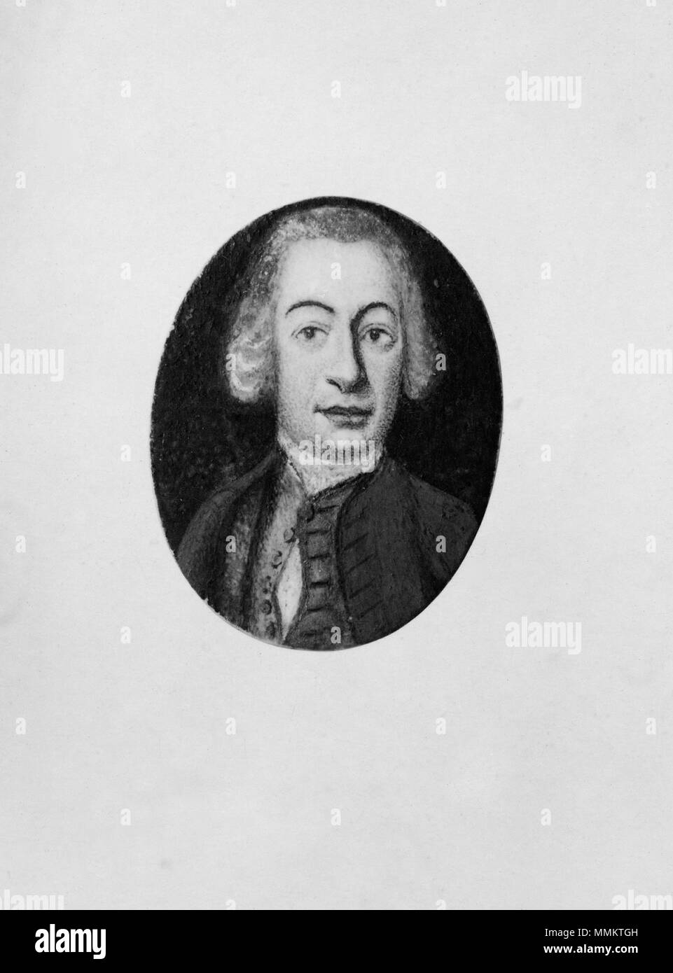 Grh 2140 Sv 72 Baron Esbjörn Kristian Reuterholm, Coucillor - Nationalmuseum - 39041 Stockfoto