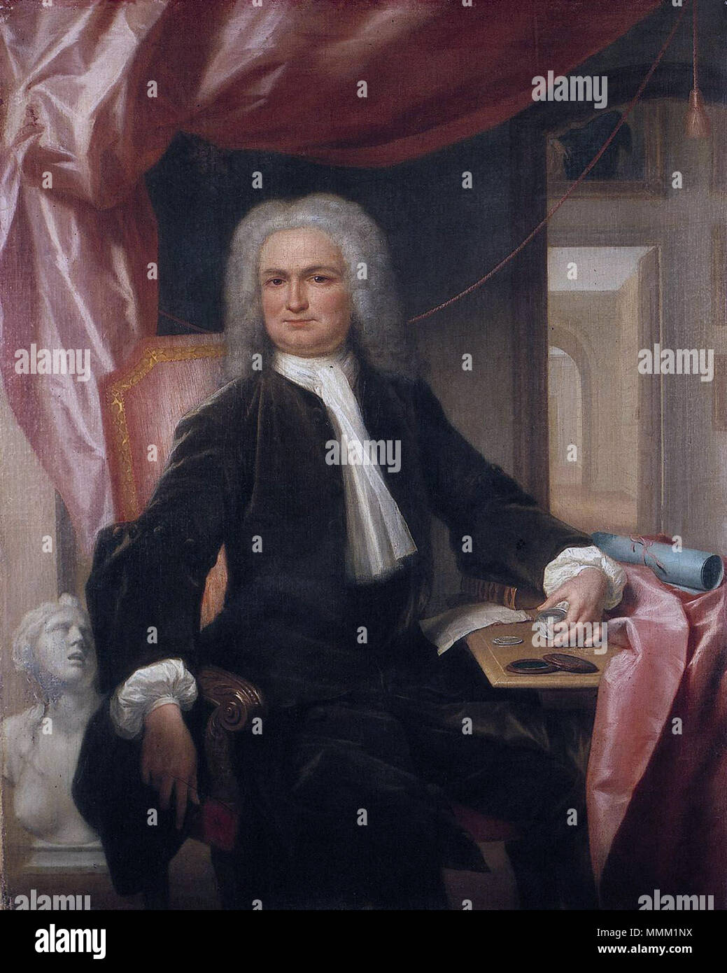 Herr François Fagel III (1659-1746), der staten-generaal Griffier Herr François Fagel III (1659-1746), der staten-generaal Griffier François Fagel III (1659-1746) von Philip van Dijk Stockfoto