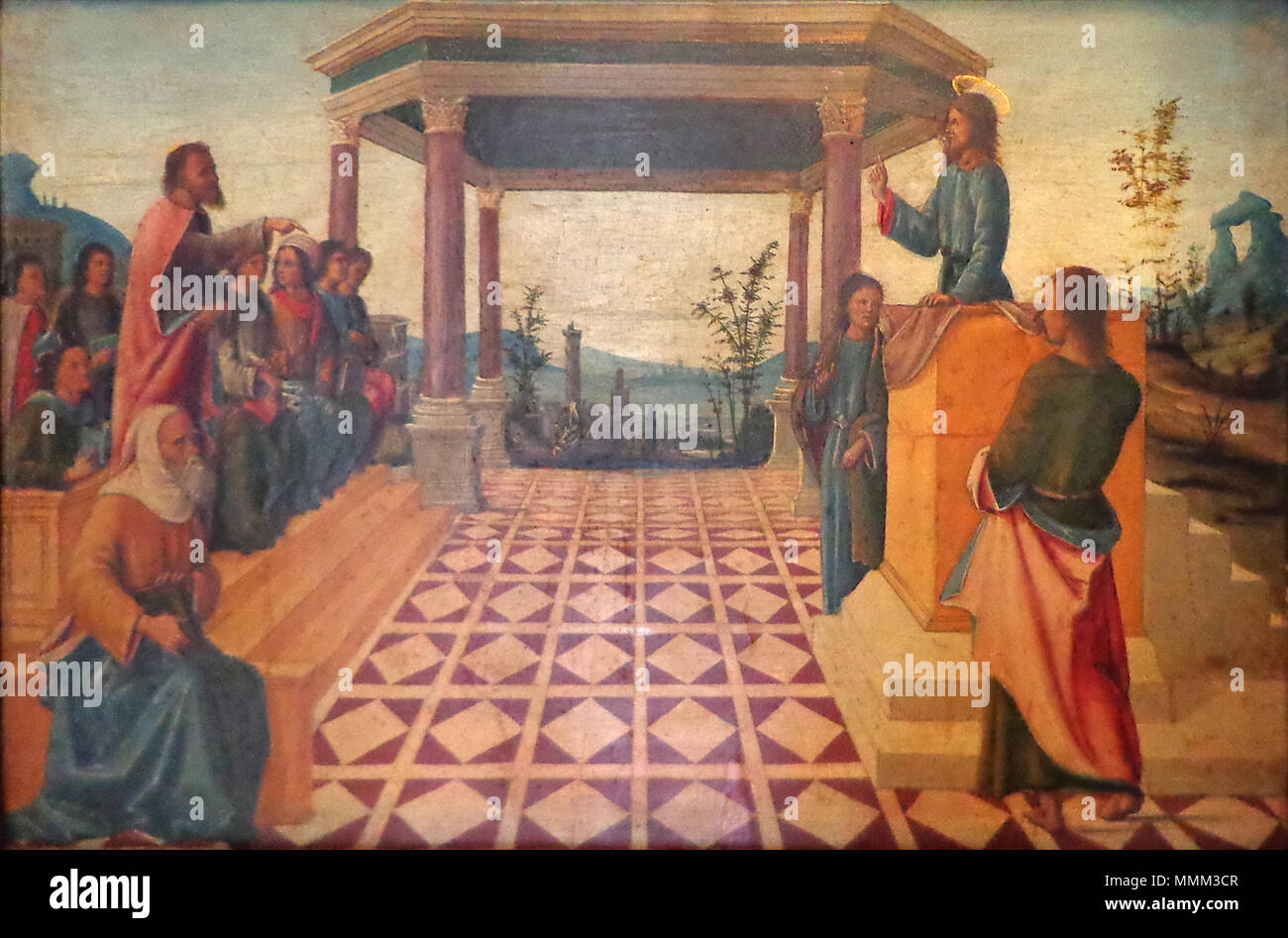 Bernardino Fungai-Conversion de Saint Clément Stockfoto