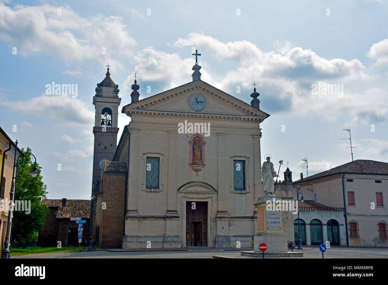 Kirche St. Joseph, Gaiba, Rovigo, Italien Stockfoto