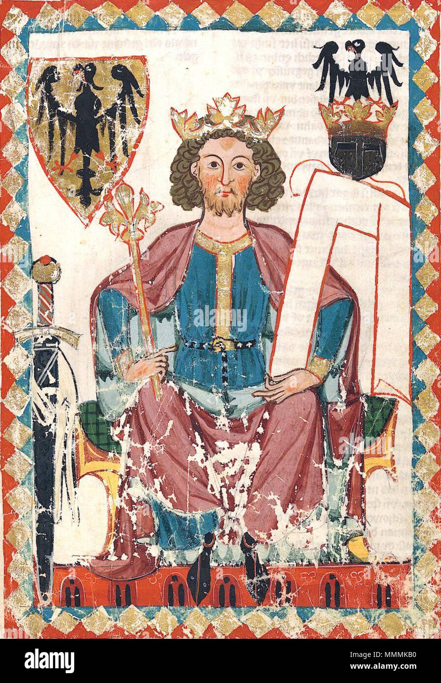 Codex Manesse Henry Vi Oder Heinrich Vi Stockfotos und bilder Kaufen