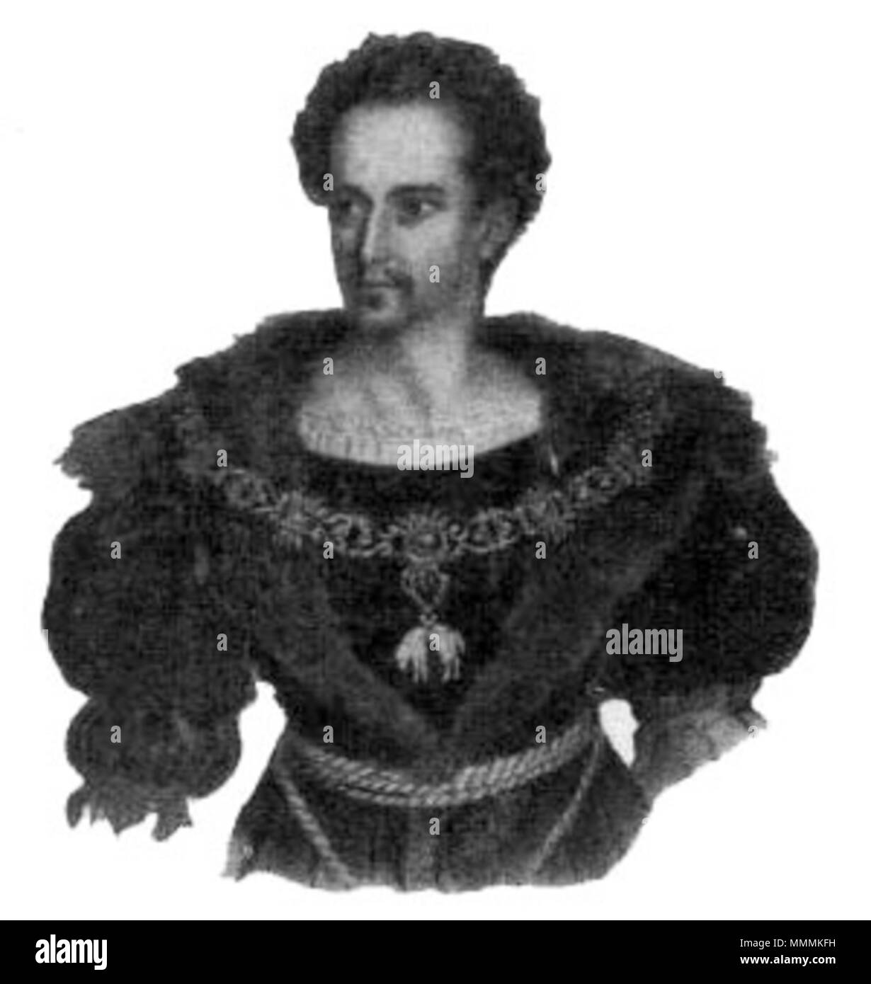 071-Jean François Firmin Som Hernani Stockfoto
