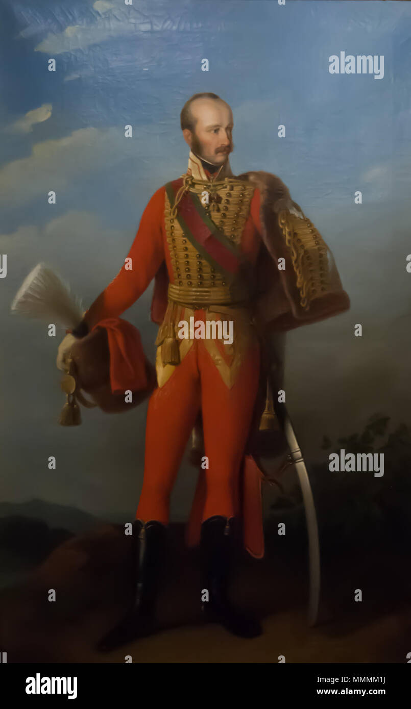 Ungarische: József Nádor-Portrait von Erzherzog Joseph, Palatin von Ungarn (1776-1847). 1820. Erzherzog Joseph, Palatin von Ungarn Stockfoto