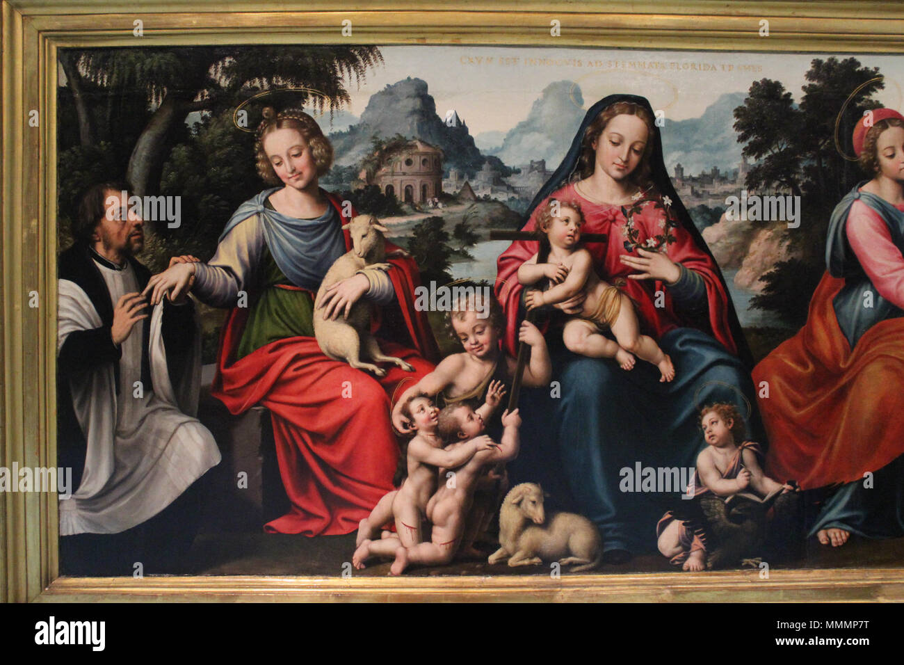 . Español: La Obra Vertreter las Bodas místicas del verehrten sacerdote Joan Baptista Anyés (1480-1553). Las bodas místicas del verehrten Agnesio (las mejores). ca. 1553-1558. Juan de Juanes Alternative Namen Juan de Juanes, Geburt Name: Vicent Joan Macip Beschreibung spanischer Maler Geburtsdatum / Tod ca.1510 vom 21. Dezember 1579 Ort der Geburt / Todes La Font de La Figuera (Land Valencia) Bocairent Standort Valencia Authority control: Q 11287651 61819855 ISNI VIAF:?:? 0000 0000 5955 8536 ULAN:?? n 500026763 LCCN: 85202765 WGA:? JUANES, Juan de WorldCat Agnesio Valencia, 03. Stockfoto