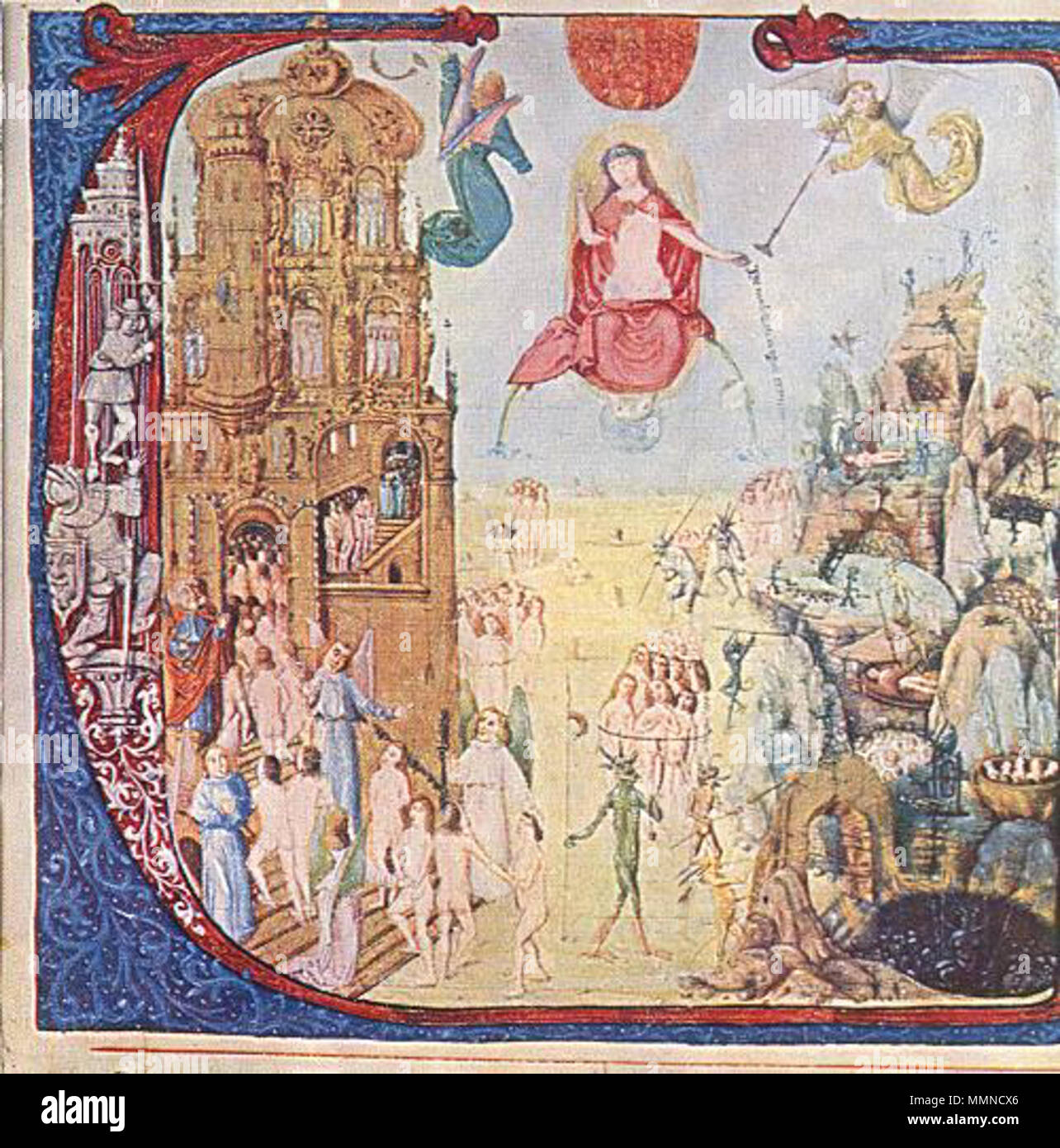 Schrittweise. zwischen 1480 und 1484. Im 15. Jahrhundert Maler - Schrittweise - WGA 15906 Stockfoto