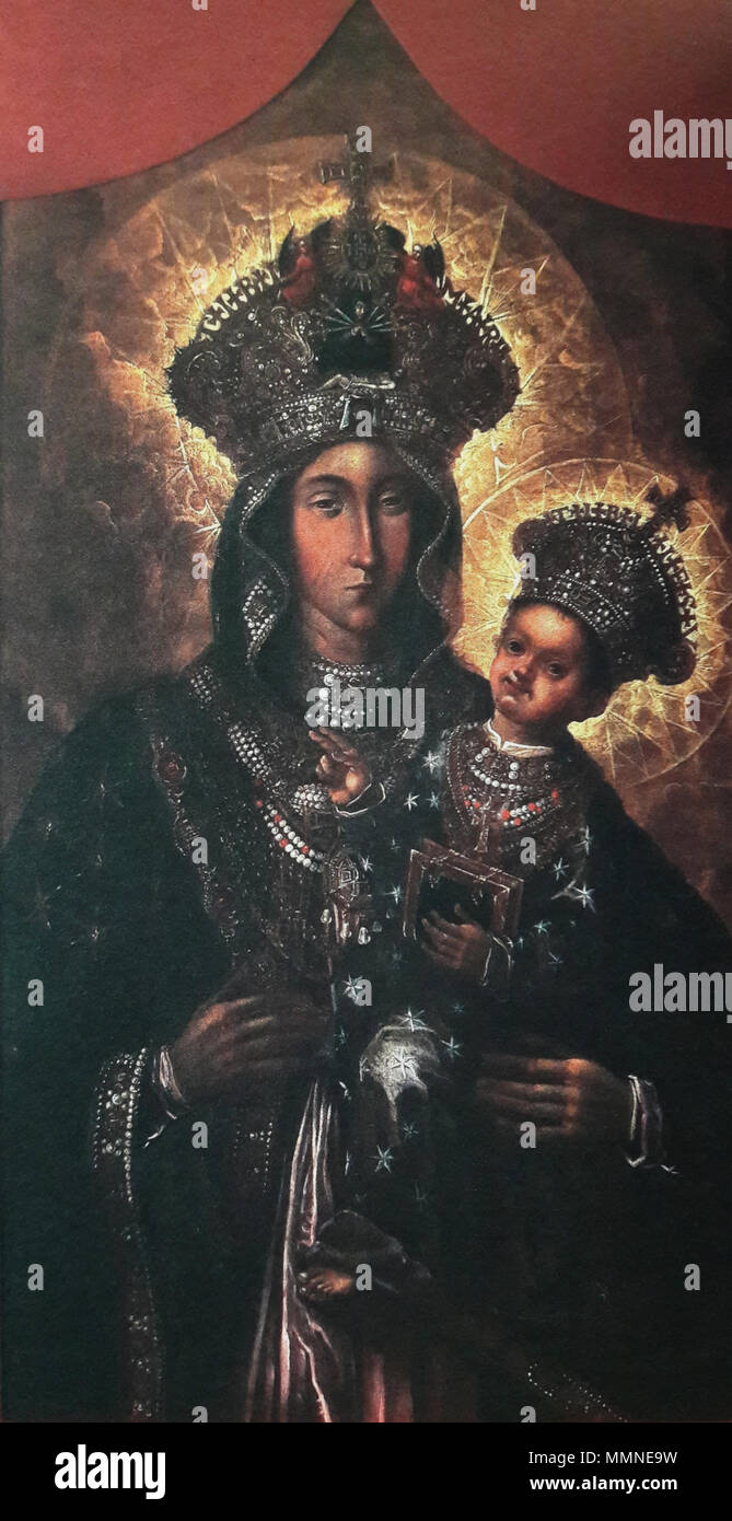 Lauterbach Schwarze Madonna von Tschenstochau Stockfoto