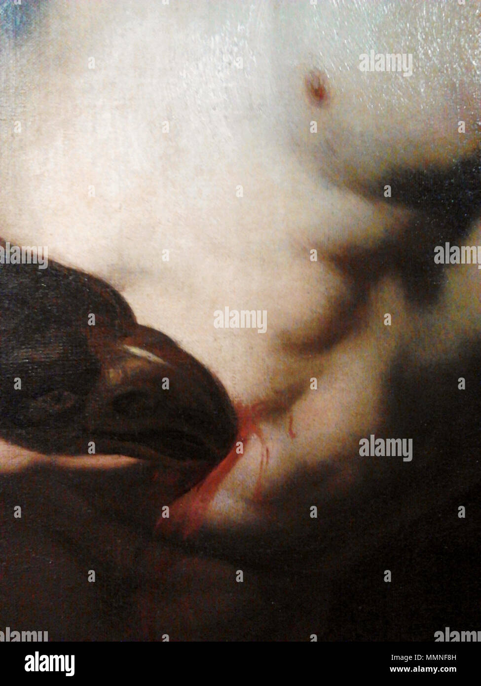 Prometheus (Detail). zweiten Hälfte des 17. Jahrhunderts. Giordano Prometheus (Detail) Stockfoto