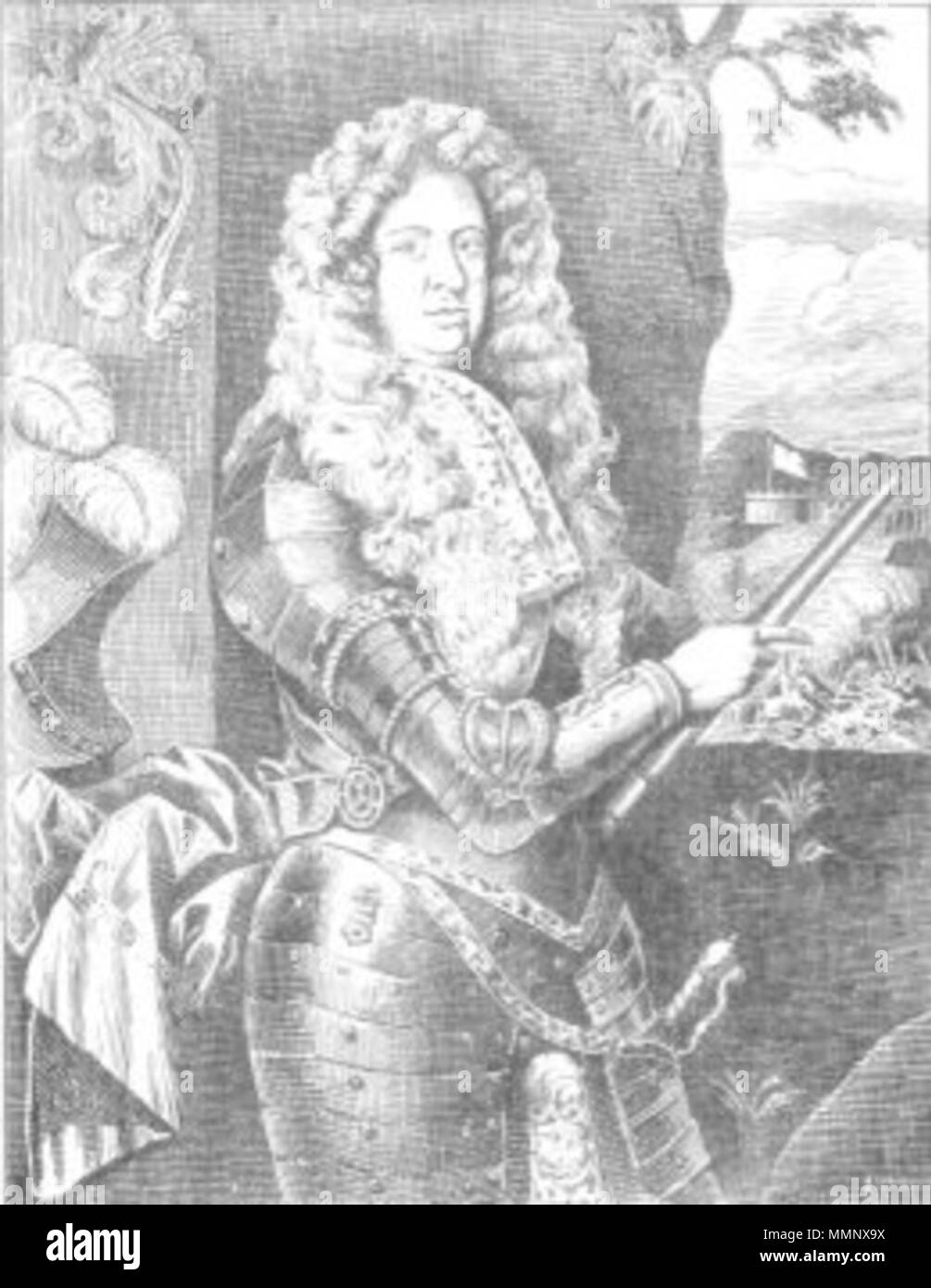 . James Butler, 1. Herzog von Ormonde (1610-1688). . Zeitgenössisches Porträt. Diese Datei fehlt, Informationen zum Autor. 14 1 stDukeOfOrmond Stockfoto