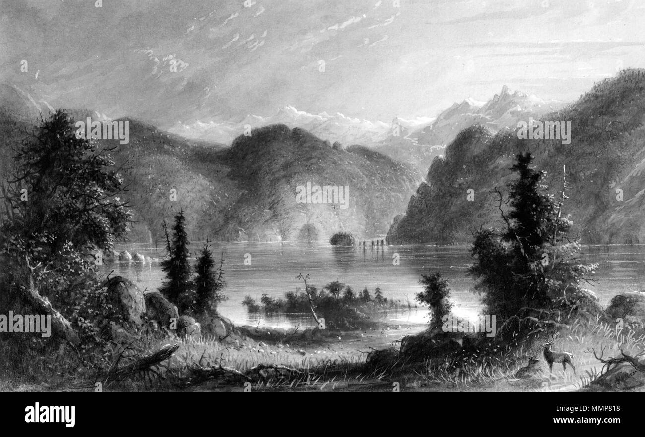 37.1940.116 Alfred Jacob Miller - See-Szene - Walters 371940116 Stockfoto