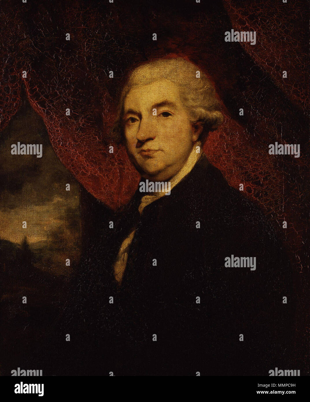 . Portrait von James Boswell (1740-1795) James Boswell. 1785. James Boswell von Sir Joshua Reynolds Stockfoto