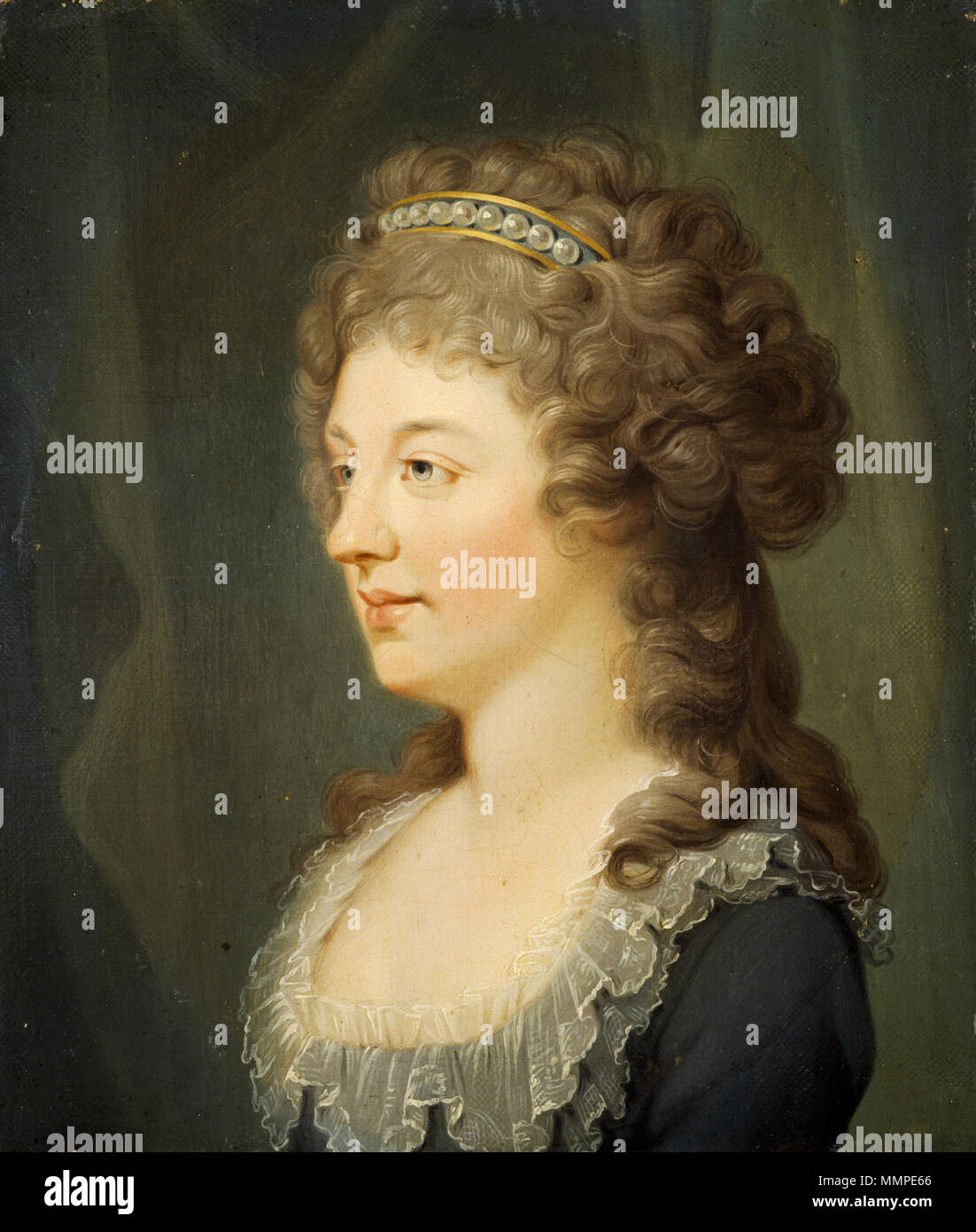 . Englisch: Portrait von Charlotte Stuart, Herzogin von Albany (1753-1789). ca. 1785-1786. CharlotteStuart Stockfoto