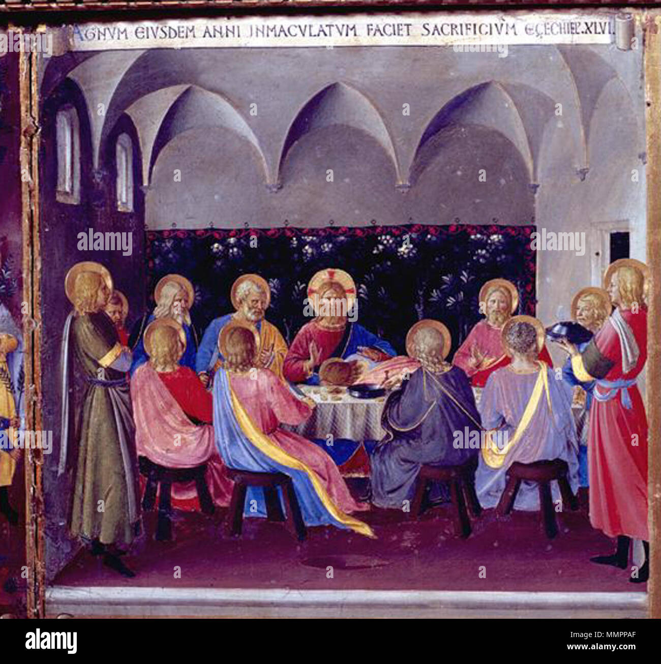 . Armadio degli argenti, ultima Cena. ca. 1450. Armadio degli argenti