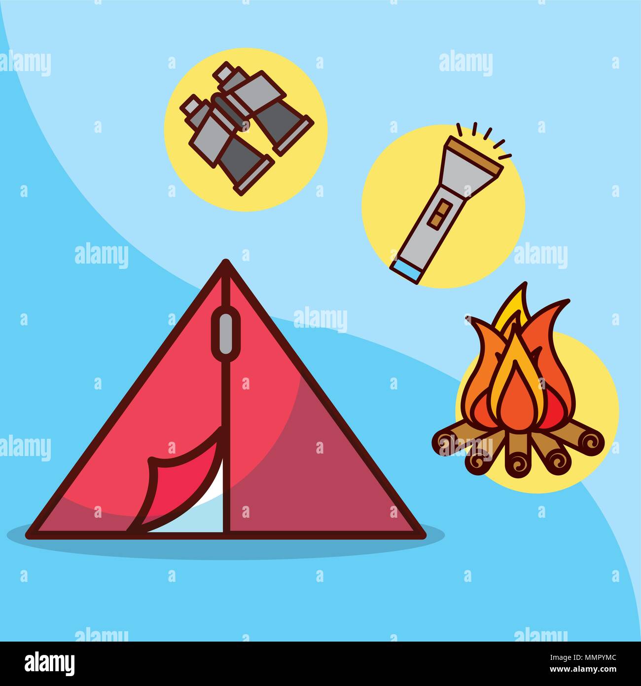 Zeit zum Reisen Stock Vektor